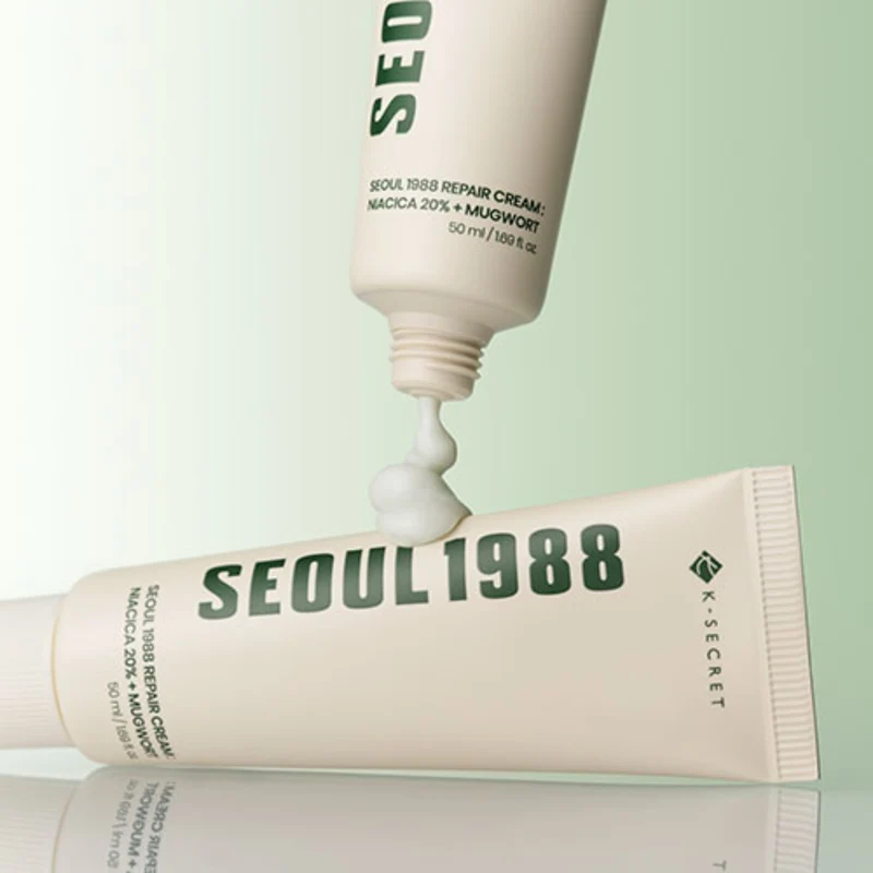 K-secret Seoul 1988 Repair Crema Niacica 20% Mugwort 50ml — Crema viso