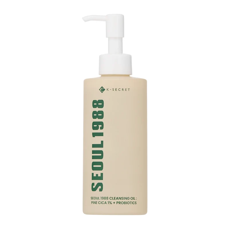 K-secret Seoul 1988 Olio Detergente Pine Cica 1% Probiotici 200ml — Olio struccante