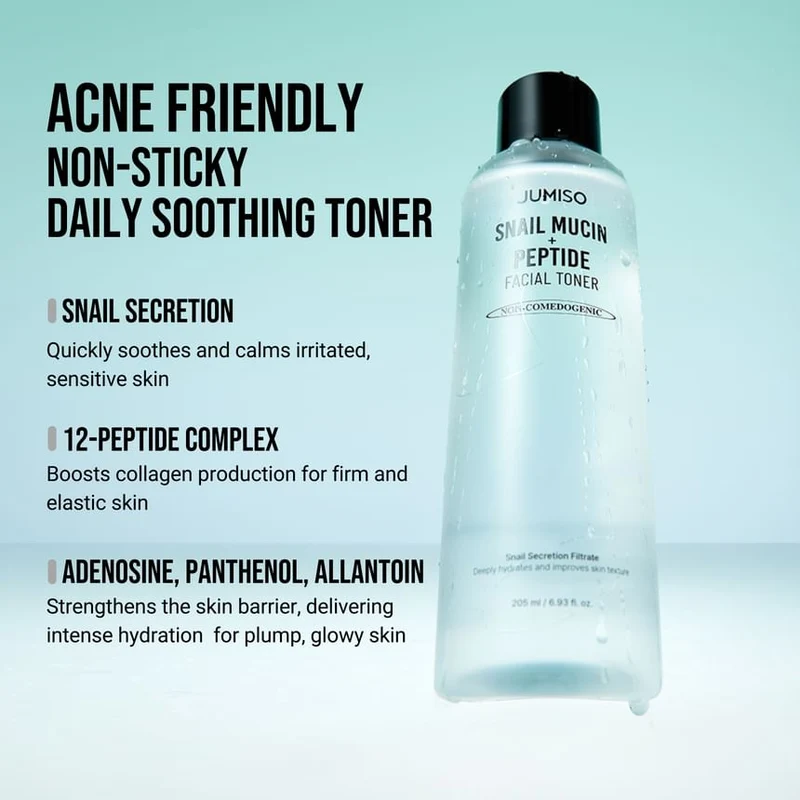 Jumiso Snail Mucin + Peptidi Tonico 205ml — Tonico