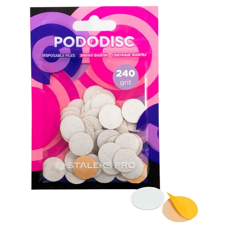 Staleks Pro Embouts Interchangeables Pour Disque Pédicure Pododisc (50 Pcs)