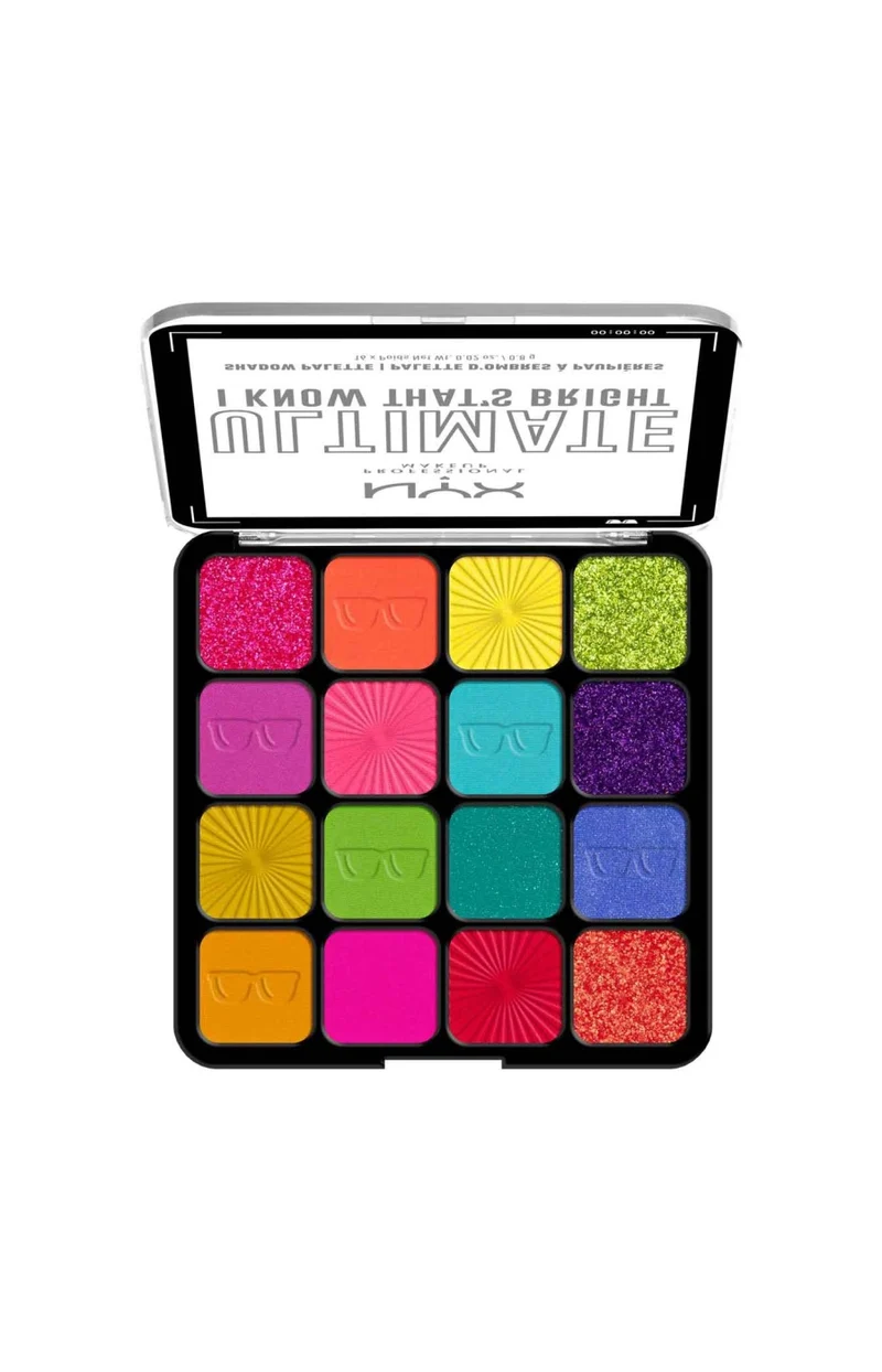 Palette de 16 ombres à paupières - Ultimate - I Know That's Bright