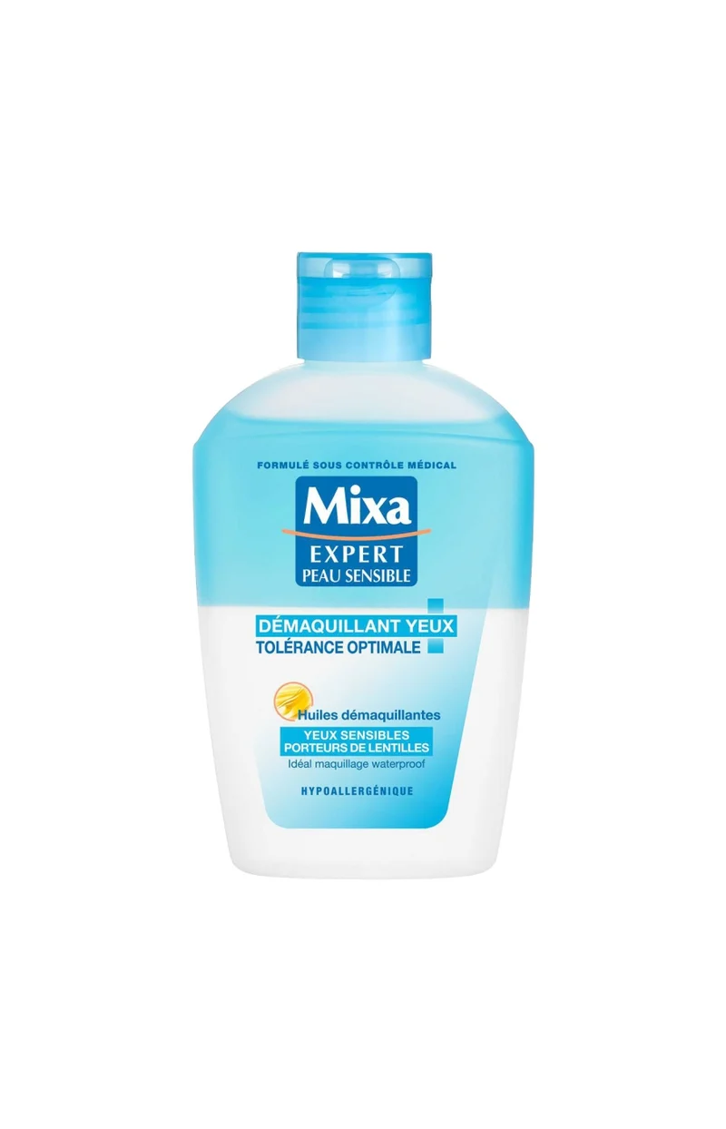2 démaquillants tolérance optimale - Yeux sensibles - 125 ml