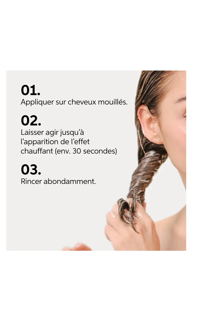 Masque express auto-chauffant Invigo Nutri Enrich