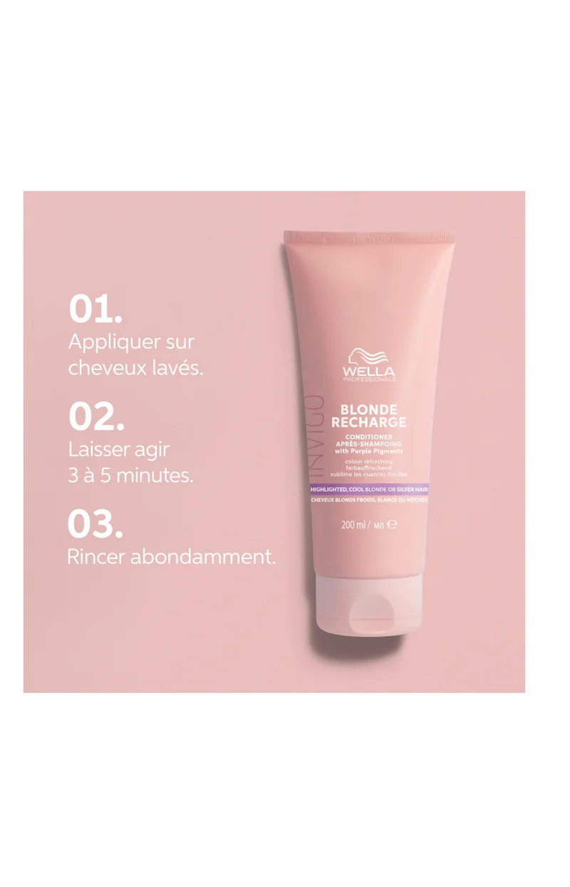 Après-shampoing Invigo Blonde Recharge - Cool Blonde - Raviveur de couleur