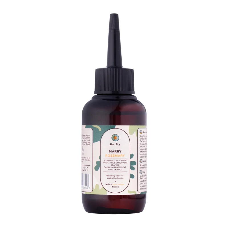 HairTry Marry Rosemary Acqua Rosmarino Cuoio Capelluto Vitamine 100ml — Acqua aromatica cuoio capelluto
