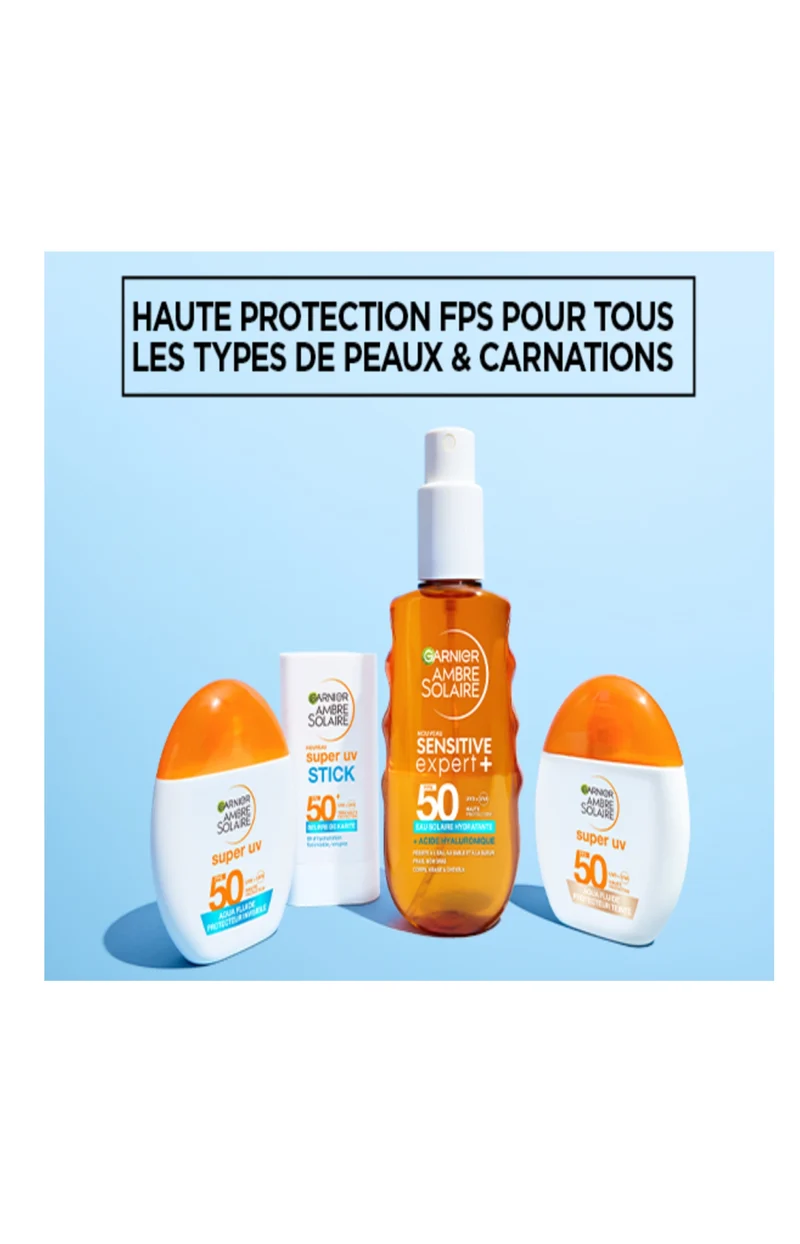 Fluide solaire invisible SPF50 - Super UV - 40 ml