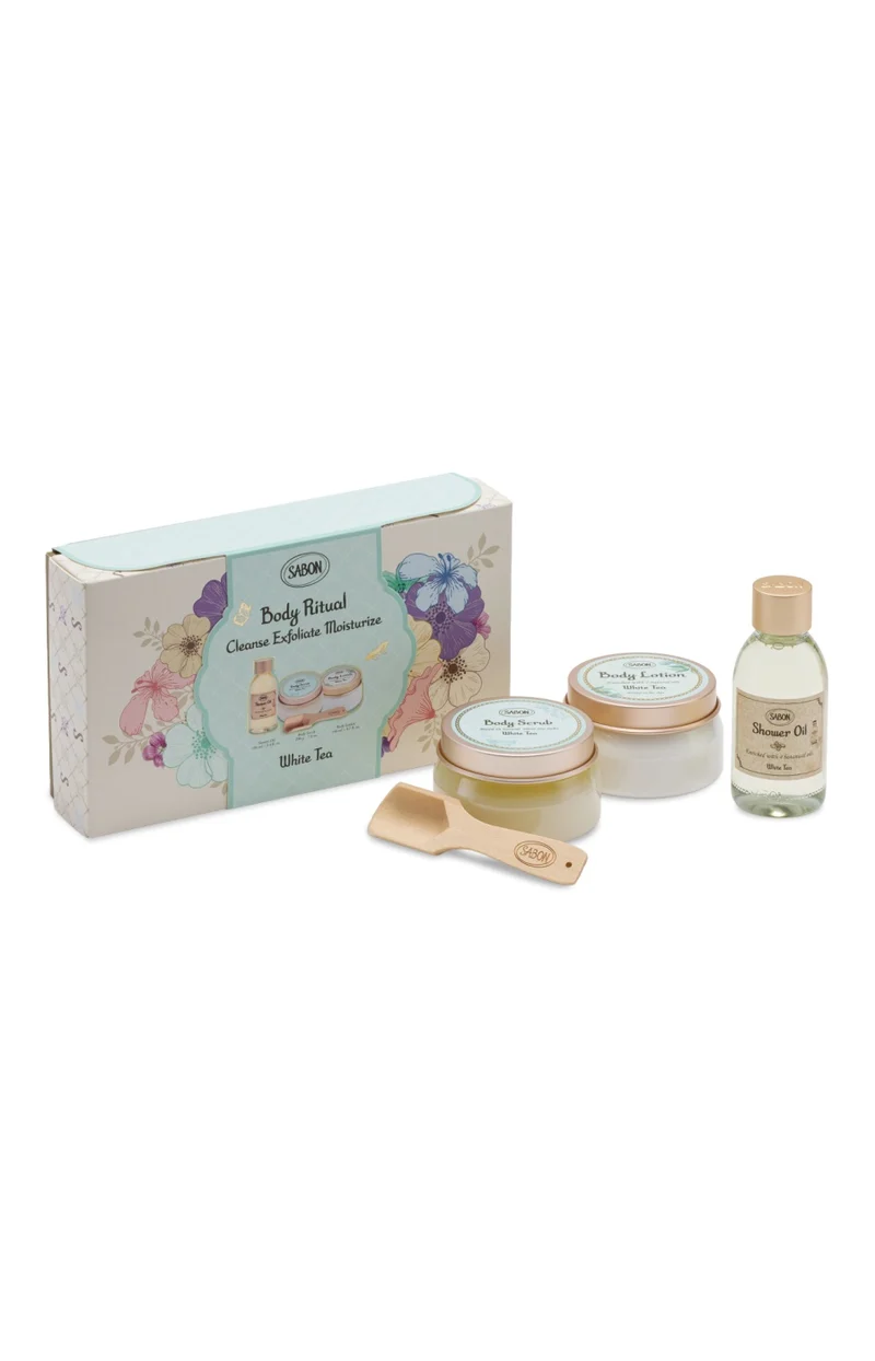Coffret soins - White Tea - Corps - 3 produits