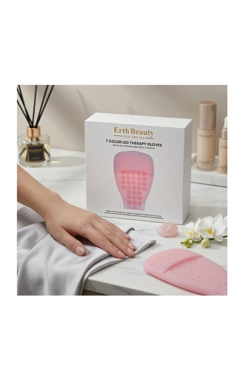 Gants de luminothérapie LED