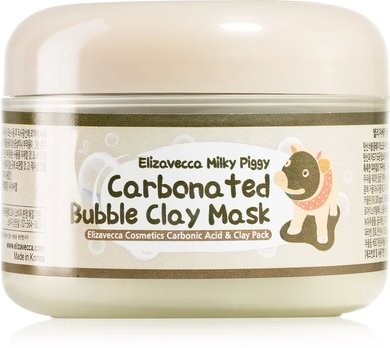 Elizavecca Milky Piggy Carbonated Bubble Clay 100ml — Maschera viso