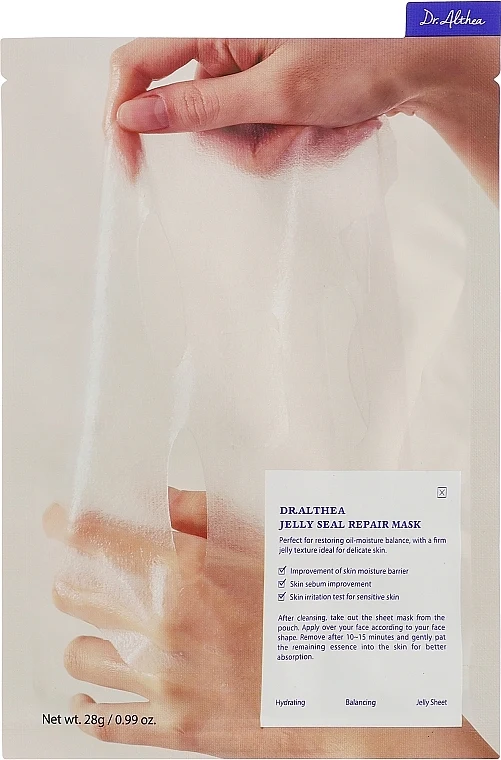 Dr. Althea Jelly Seal Dewy Maschera 28 g — Maschera Viso