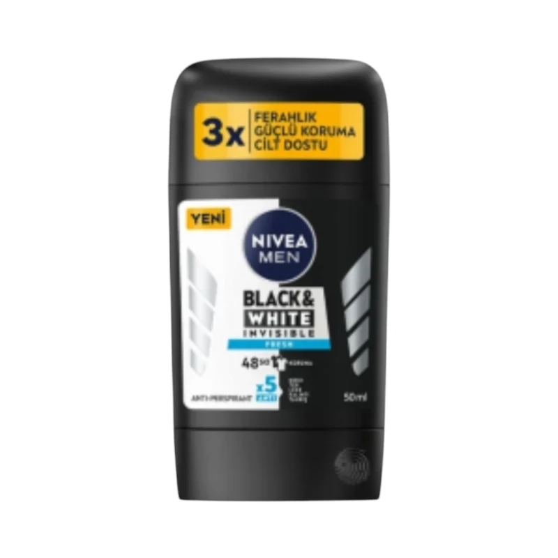 Nivea Men Déodorant Black&White Invisible Fresh 48H Koruma Anti-Perspirant