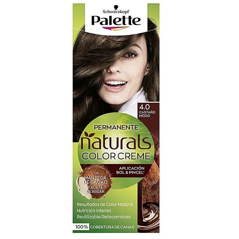 Schwarzkopf Palette Naturals Colore 4.0 Castano Medio — Colorazione capelli