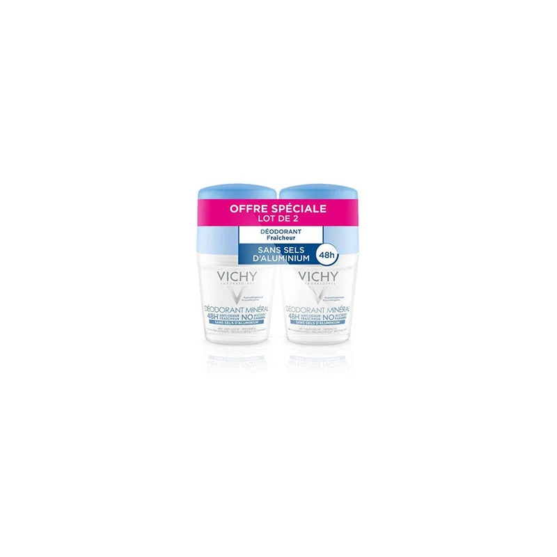 Vichy Deodorante minerale 50 ml 2 pezzi — Deodorante