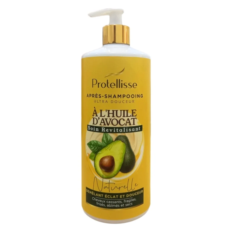 Protellisse Après Shampoing Ultra Douceur Àl'Huile D'Avocat Soin Revitalisant Natnrelle