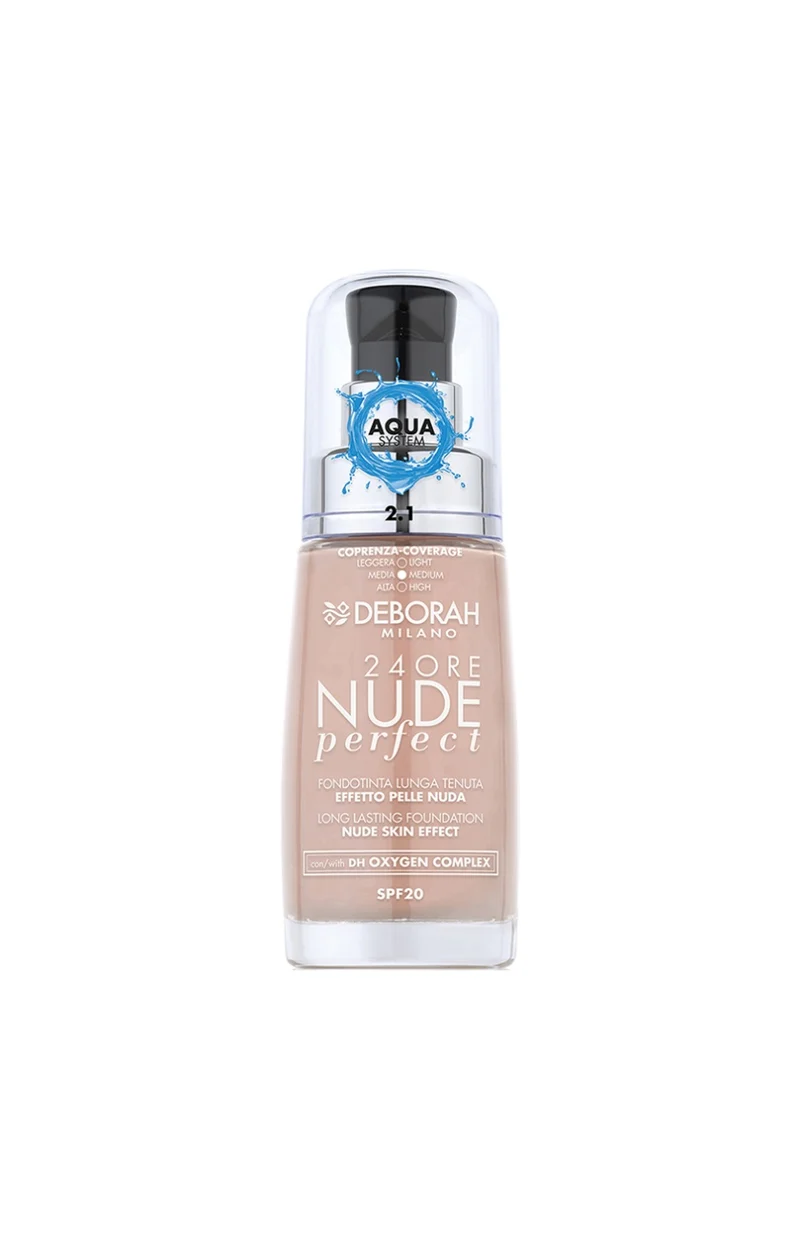 Fond de teint liquide SPF 20 - 24Ore Nude Perfect - 30 ml