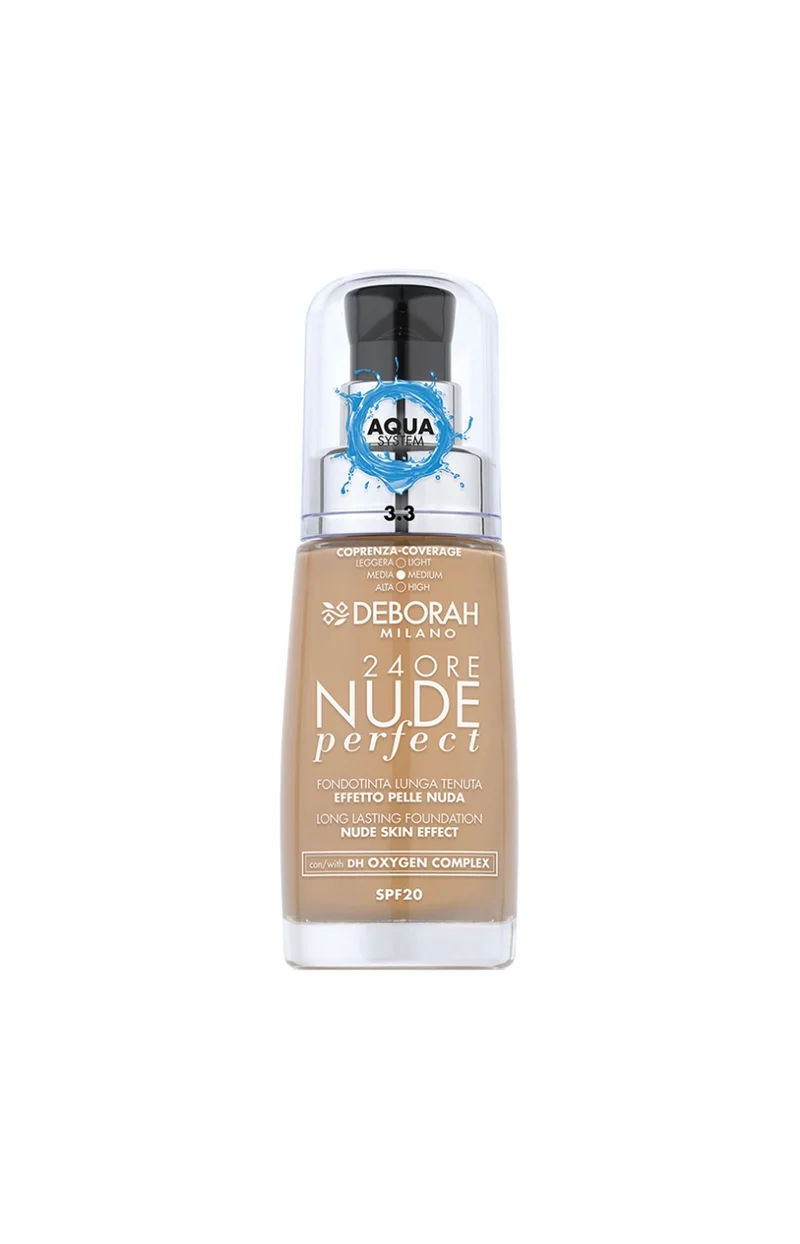 Fond de teint liquide SPF 20 - 24Ore Nude Perfect - 30 ml