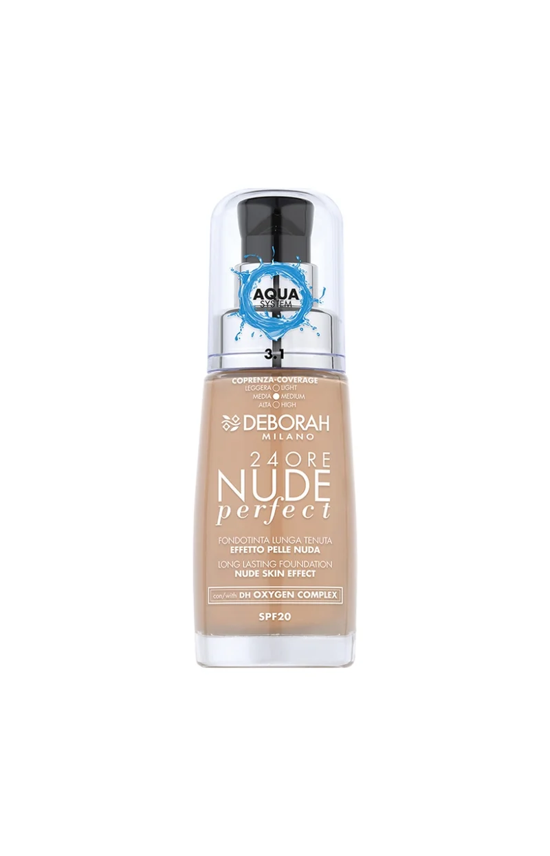 Fond de teint liquide SPF 20 - 24Ore Nude Perfect - 30 ml