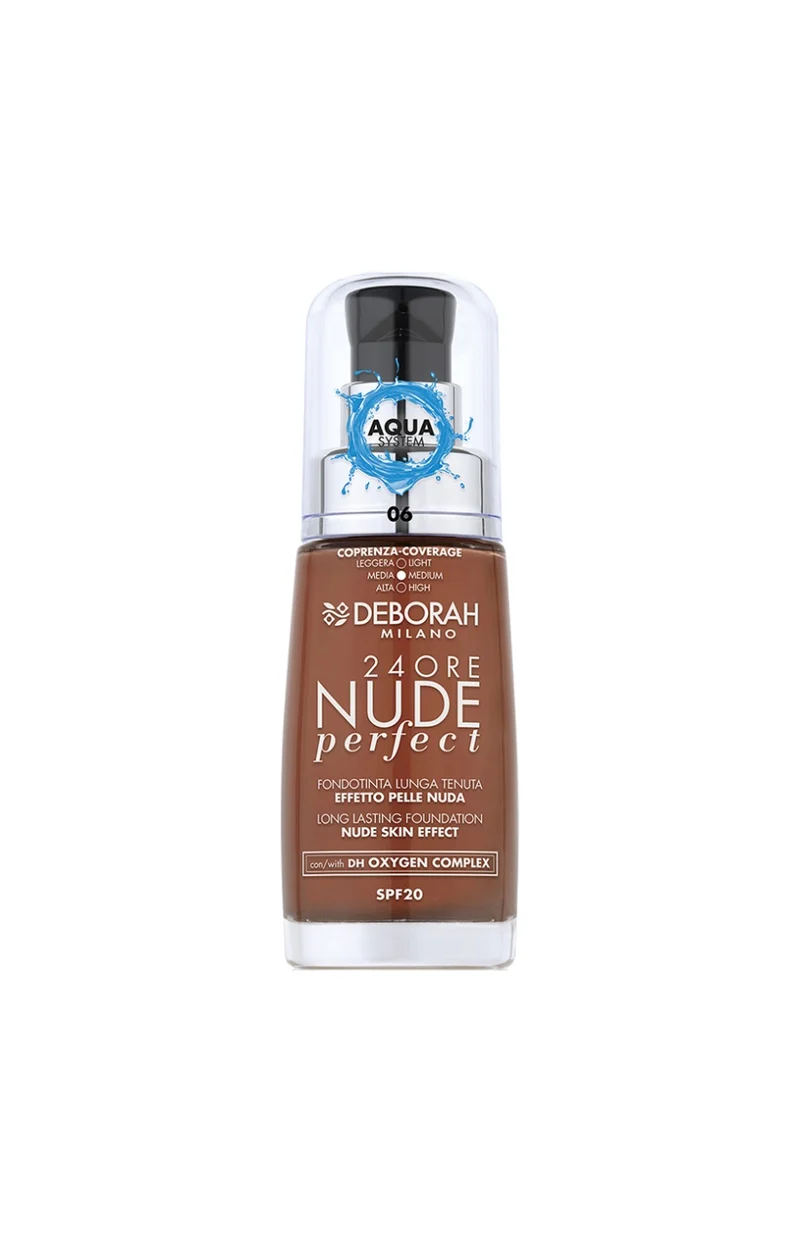 Fond de teint liquide SPF 20 - 24Ore Nude Perfect - 30 ml