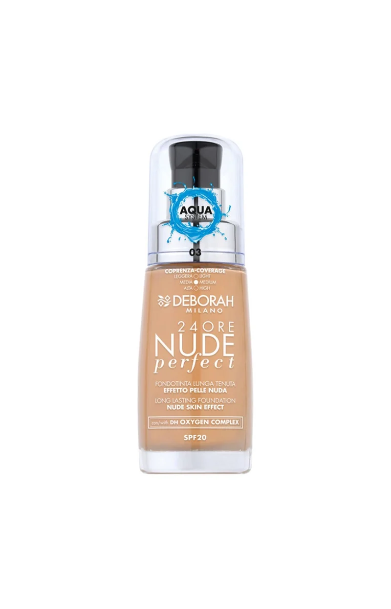 Fond de teint liquide SPF 20 - 24Ore Nude Perfect - 30 ml