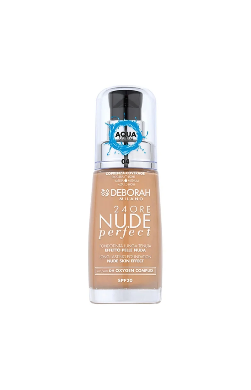 Fond de teint liquide SPF 20 - 24Ore Nude Perfect - 30 ml
