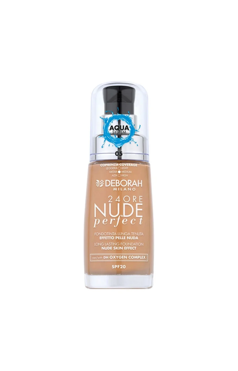 Fond de teint liquide SPF 20 - 24Ore Nude Perfect - 30 ml