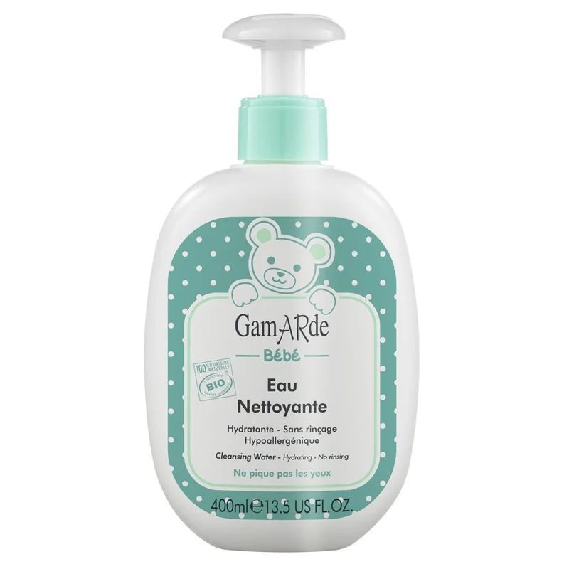 Gamarde Bebè Acqua profumata detergente idratante 400 ml — Acqua detergente