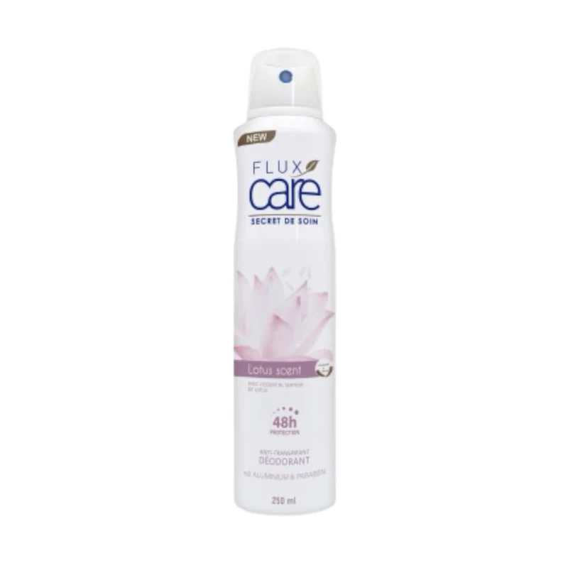 Flux Care Secret De Soin Lotus Scent Anti-Transpirant Déodorant 48H Protection