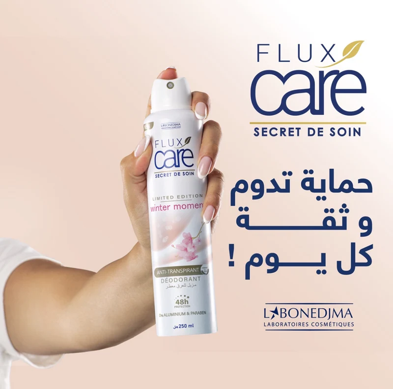 Flux Care Secret De Soin Déodorant Winter Moment Anti-Transpirant 48H Protection