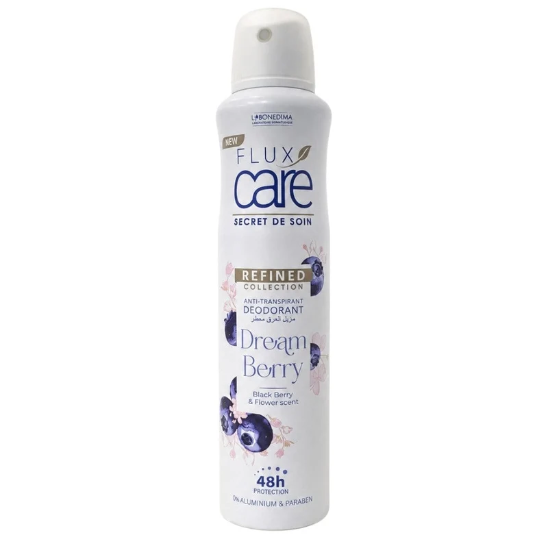 Flux Care Secret De Soin Refined Collection Anti-Transpirant Déodorant Dream Berry 48H Protection