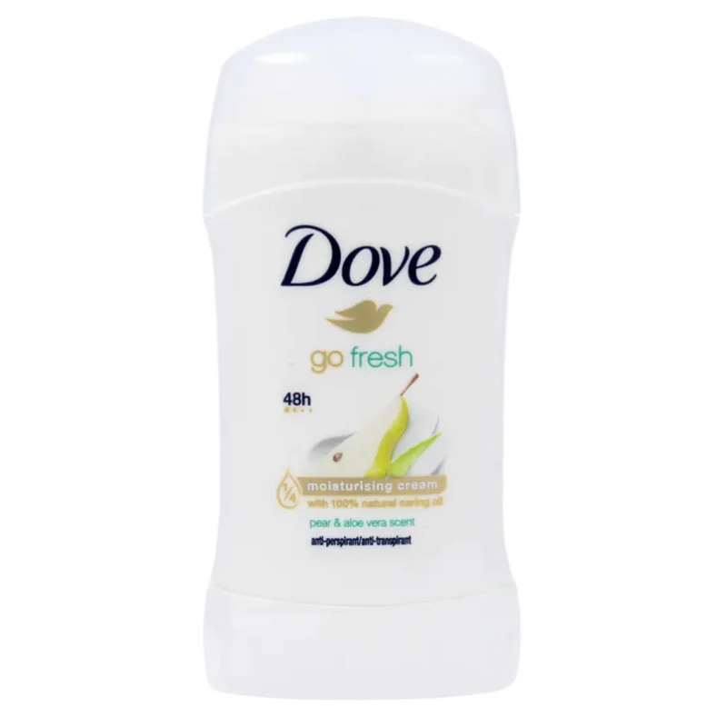 Dove Go Fresh Déodorant Stick 48H 1/4 Moisturising Cream With 100% Natural Caring Oil