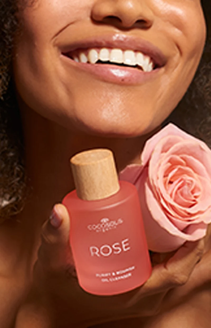 Huile démaquillante à la rose - Visage - 50 ml