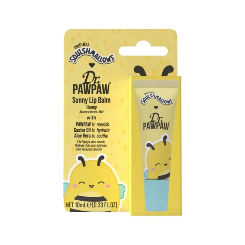 Dr. Pawpaw Balsamo labbra Sunny Honey Aloe Vera idratante 10 ml — Balsamo labbra