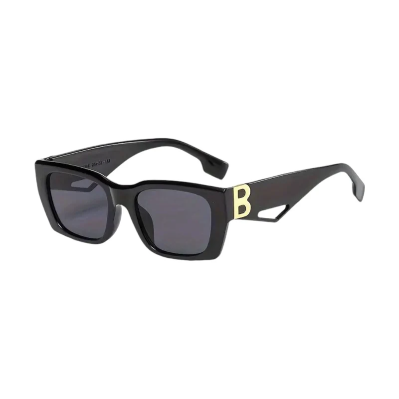Lunettes De Soleil Carrées Luxe Pour Femmes - Anti-Reflets