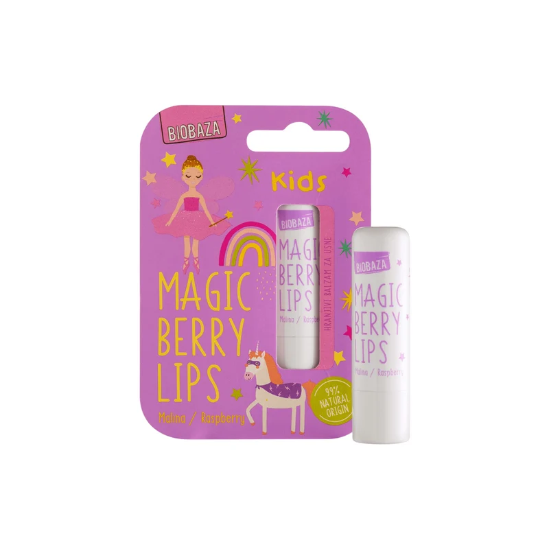 Biobaza Magic Berry Balsamo labbra idratante 4,5 g — Balsamo labbra