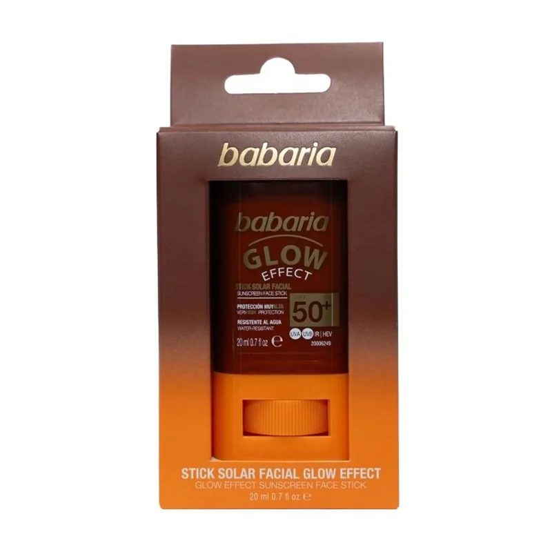 Babaria Effetto Luminosità Stick Solare Viso SPF 50 20 ml — Protezione solare viso