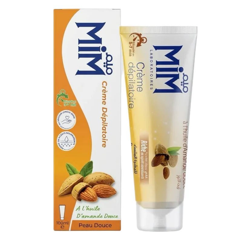 Mim Crème Dépilatoire A L'Huile D'Amande Douce Pour Peau Douce