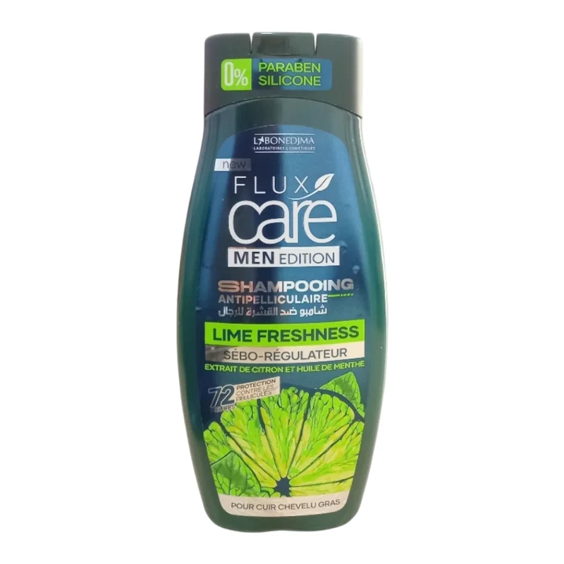 Flux Care Men Edition Shampoing Antipelliculaire Lime Freshness