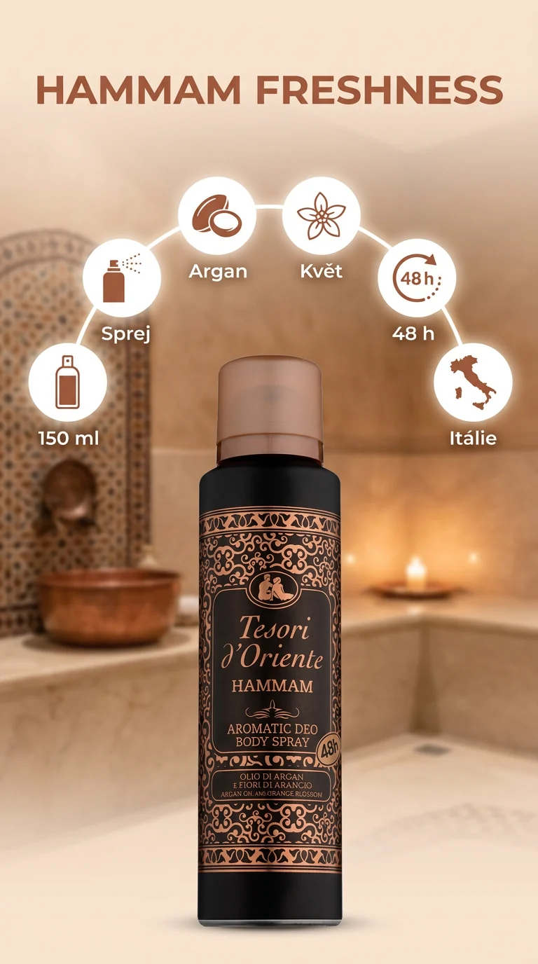 Tesori d'oriente Deodorante Hammam 150 ml — Deodorante