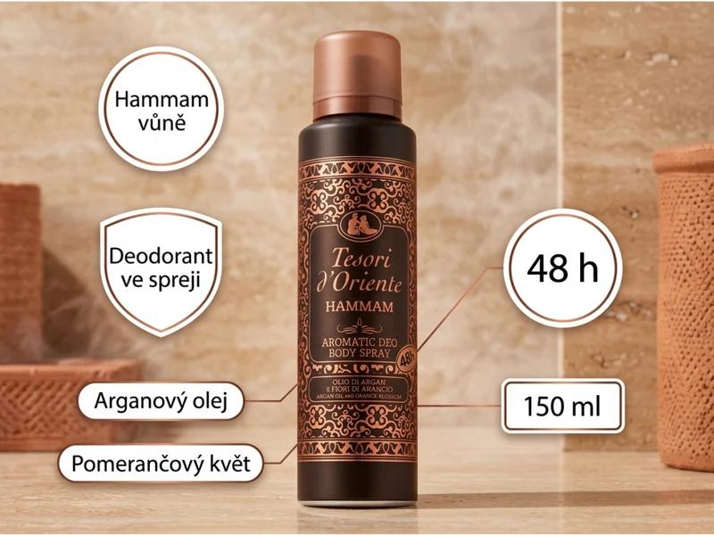 Tesori d'oriente Deodorante Hammam 150 ml — Deodorante