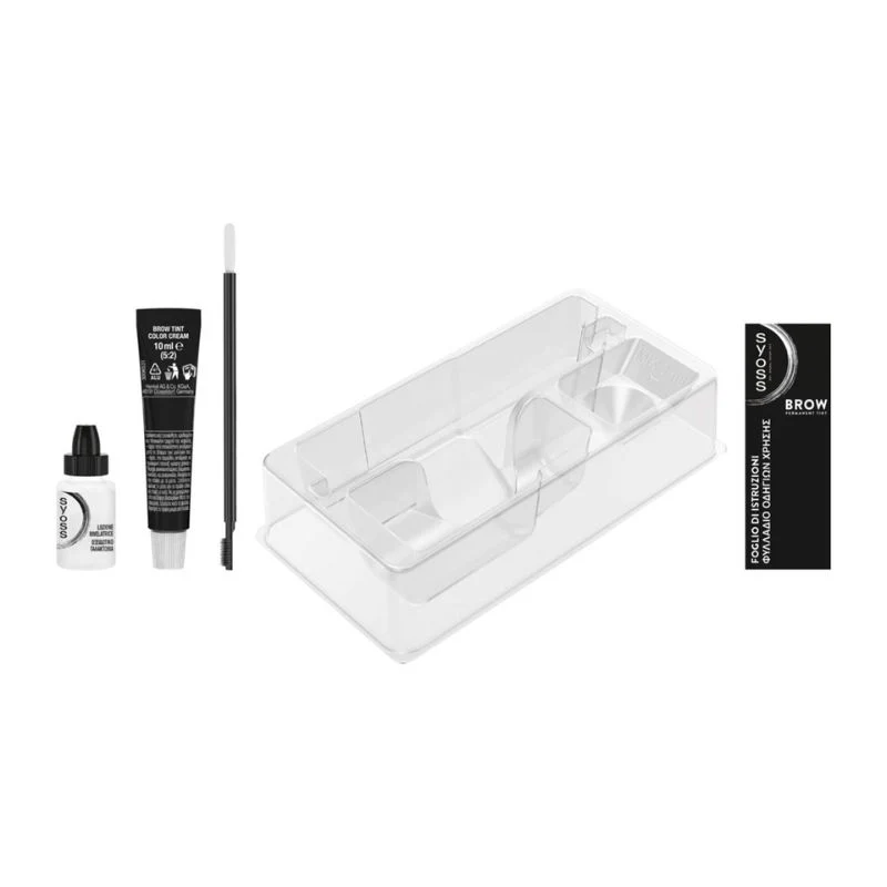 Syoss Kit Tinta Sopracciglia Castano Scuro — Colorante sopracciglia
