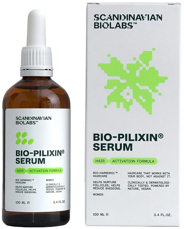 Scandinavian biolabs Bio-pilixin Activation Siero Per Donna 100 ml — Siero capelli