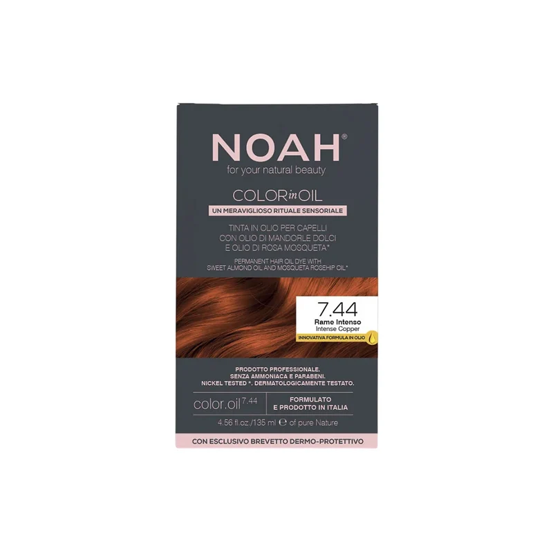 Noah Color In Oil Tinta capelli 7.44 Rame Intenso 135 ml — Colorazione capelli