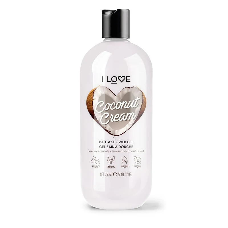 I Love Coconut & Crema Gel doccia idratante 750 ml — Gel doccia