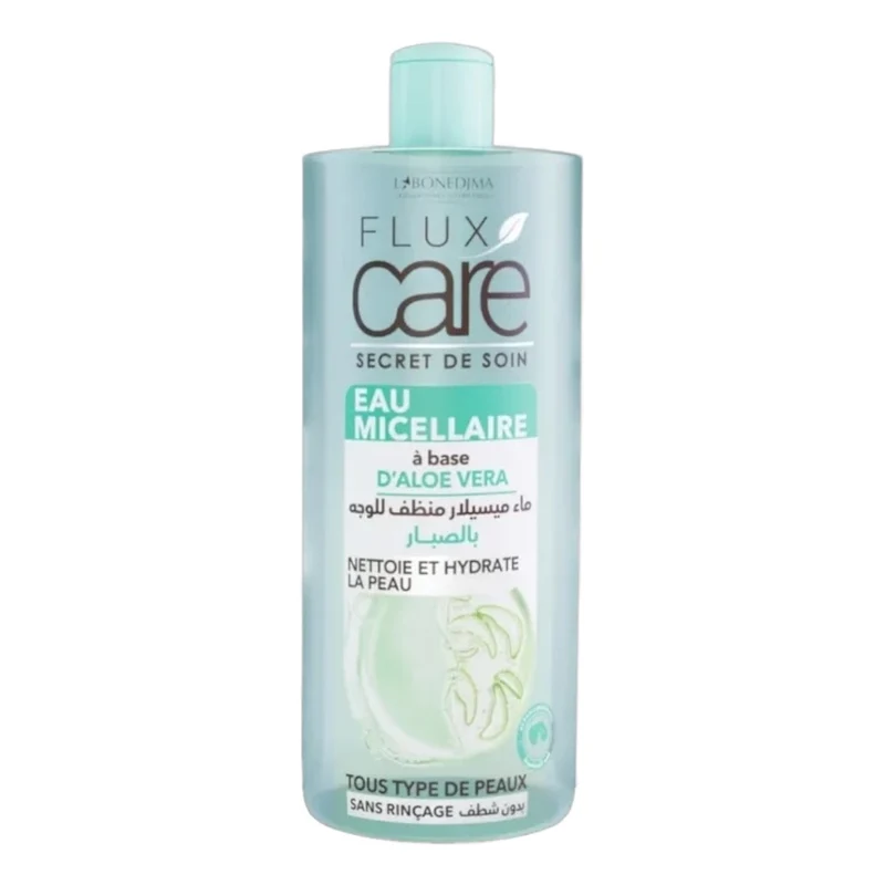 Flux Care Secret De Soin Eau Micellaire Aloe Vera Nettoie