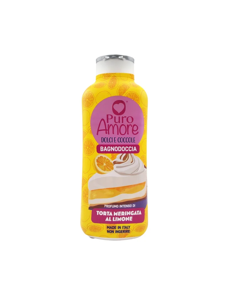 Puro amore Torta Meringata Al Limone Bagnoschiuma 650 ml — Bagnoschiuma