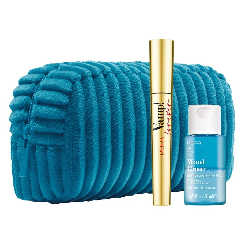 Pupa Vamp! Forever 9 ml + Mini Bifasico Wand Eraser 50 ml 1 unità — Mascara