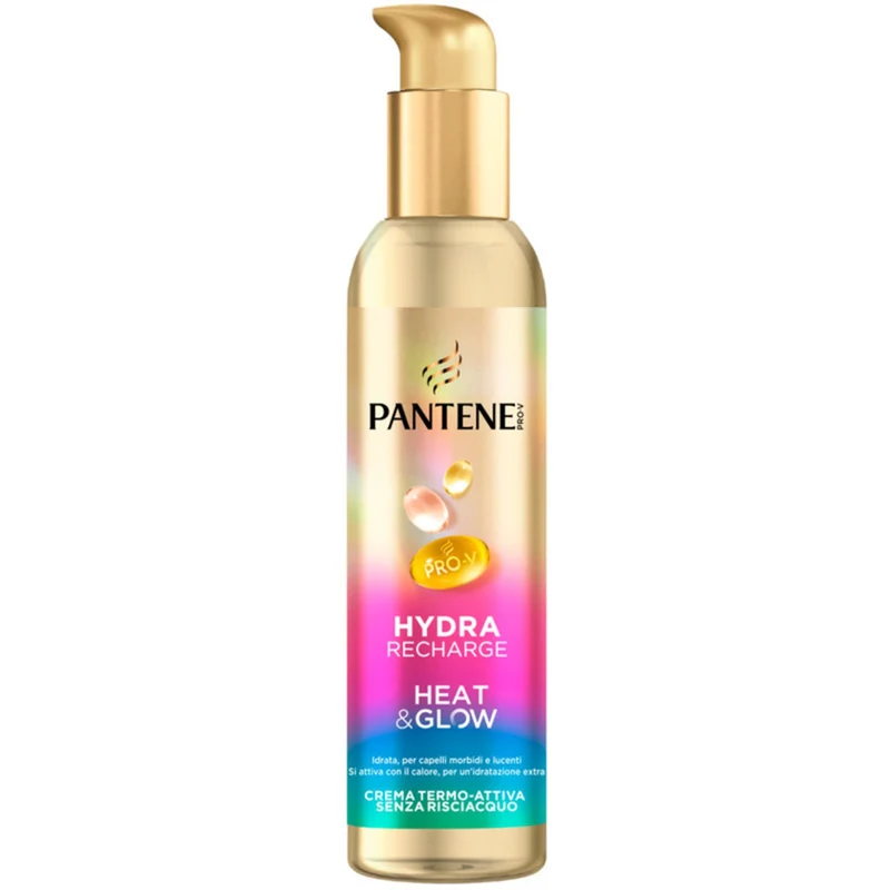 Pantene Crema Termo Attiva Hydra Recharge Heat & Glow 135 ml — Trattamento capelli