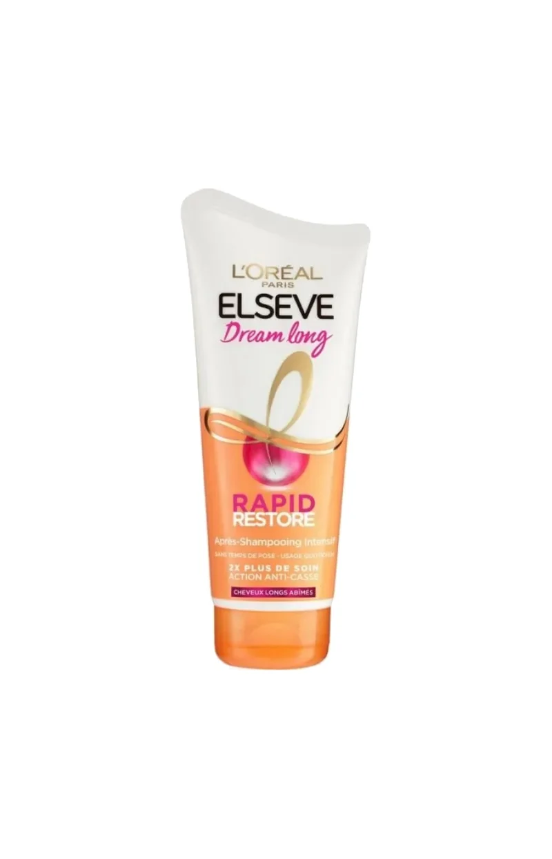 2 après-shampoings anti-casse - Acide aminé & huile de ricin - Cheveux longs & abîmés - 180 ml