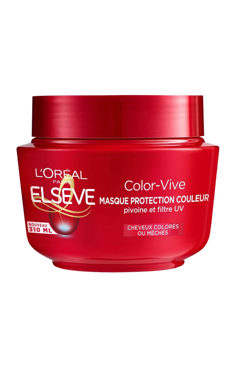 Masque protecteur de couleur - Color Vive - Cheveux colorés - 2 x 310 ml