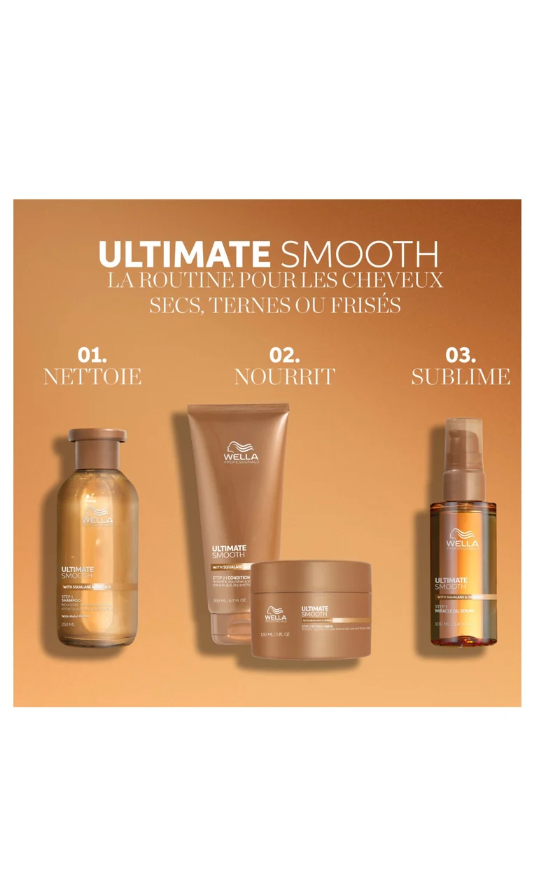 Masque - Ultimate Smooth - Cheveux secs, ternes ou frisés